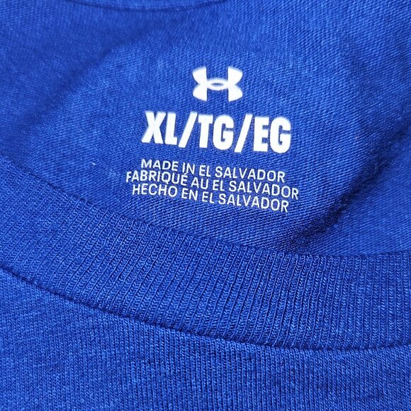Under Armour Blue & Pink Shirt - Picture 2 of 2
